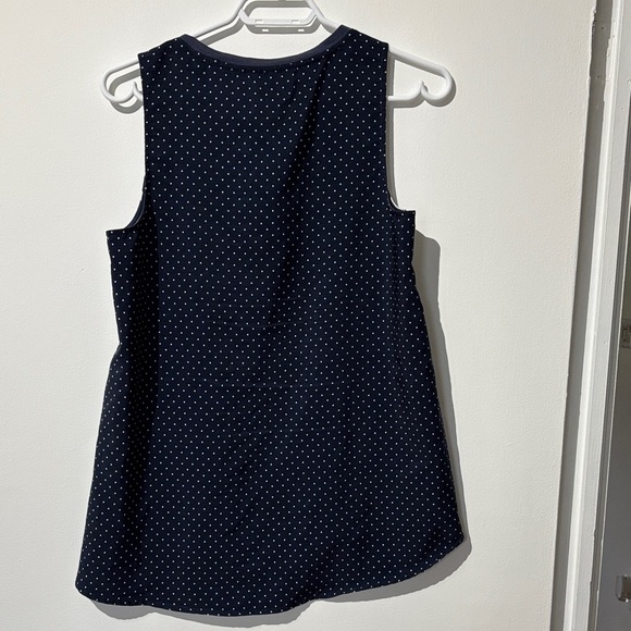 🎉4/30$🎉 Tommy Hilfiger Navy and White Striped Tank Top - Picture 5 of 5
